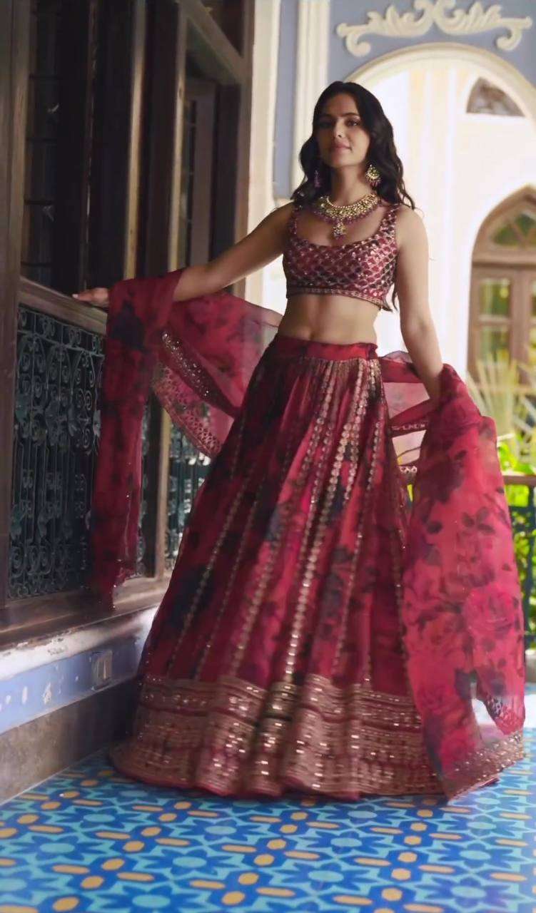 KF 1626 LEHENGA CHOLI