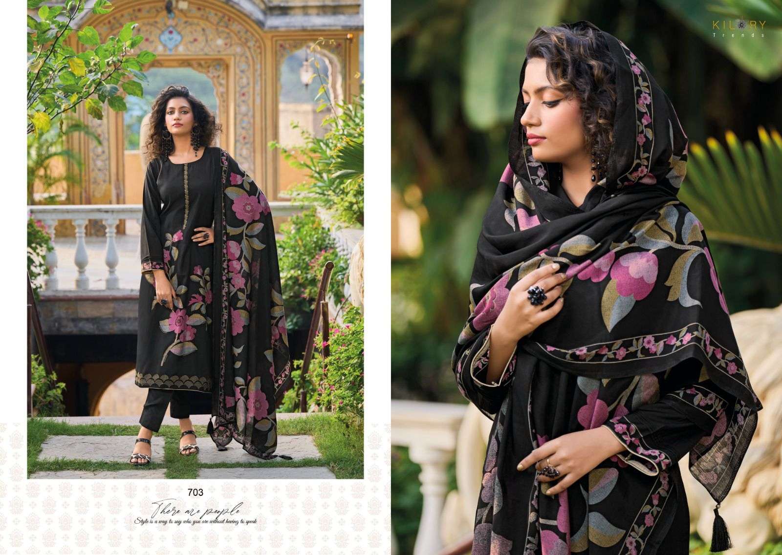 KILORY TRENDZ ZARINA VOL 2 VISCOSE FANCY DESIGNER SUIT