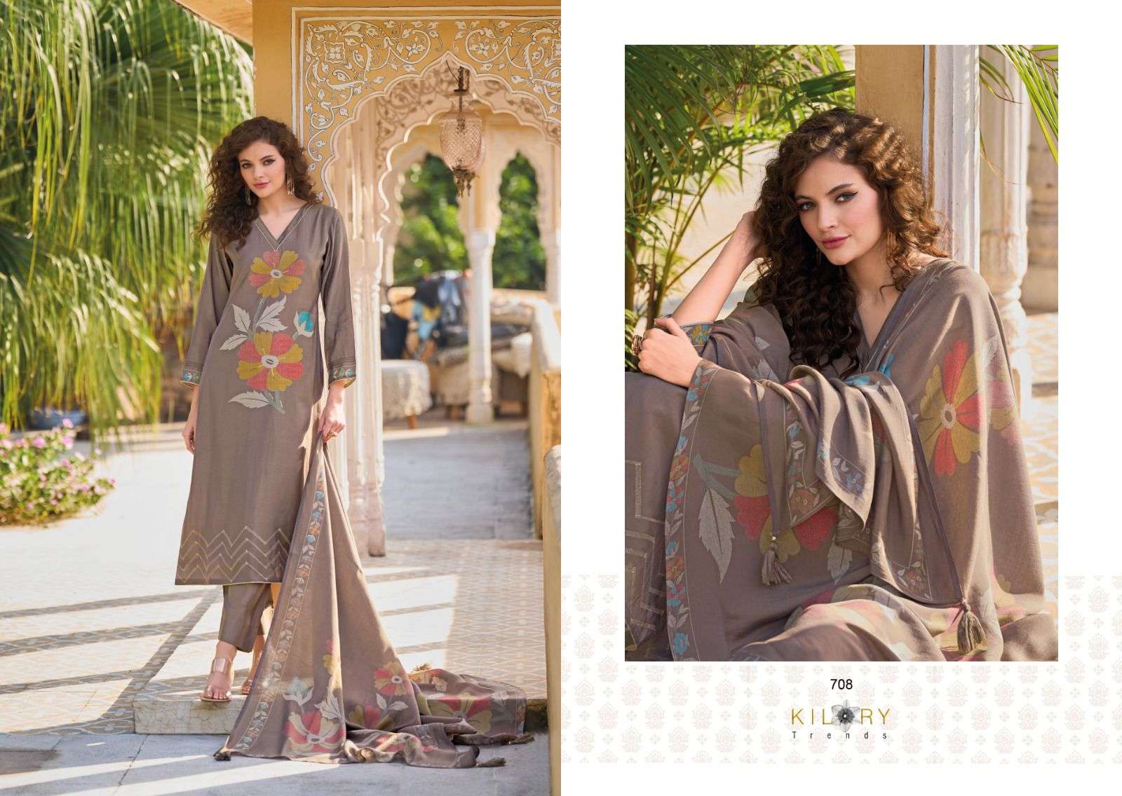 KILORY TRENDZ ZARINA VOL 2 VISCOSE FANCY DESIGNER SUIT