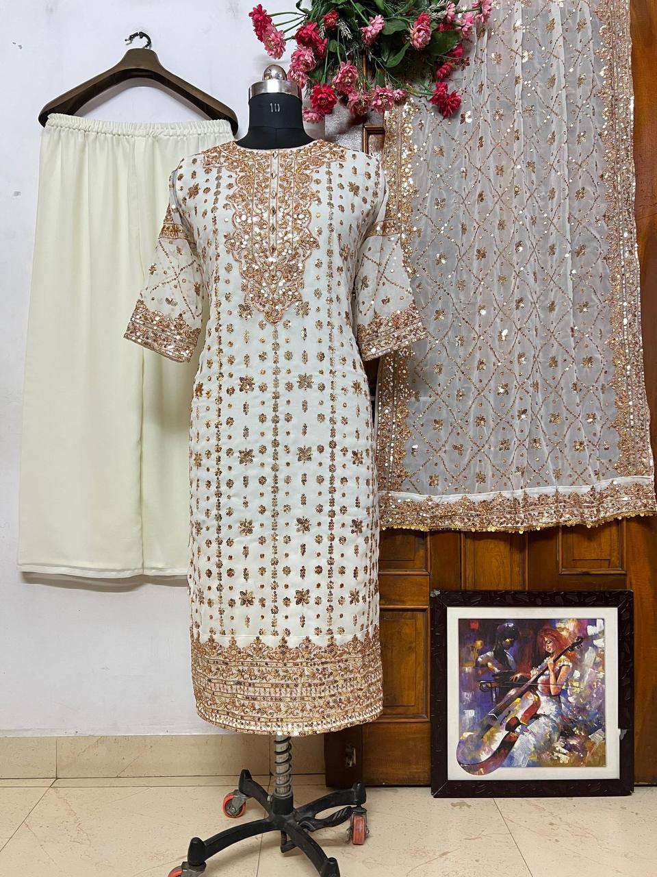 LC 1211 PARTYWEAR DRESS