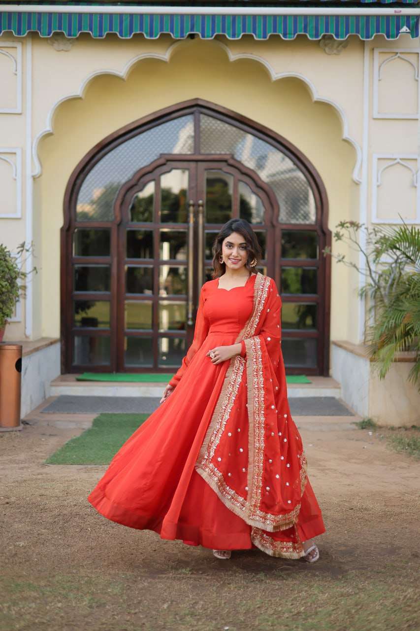 LW 9176 ANARKALI KURTI