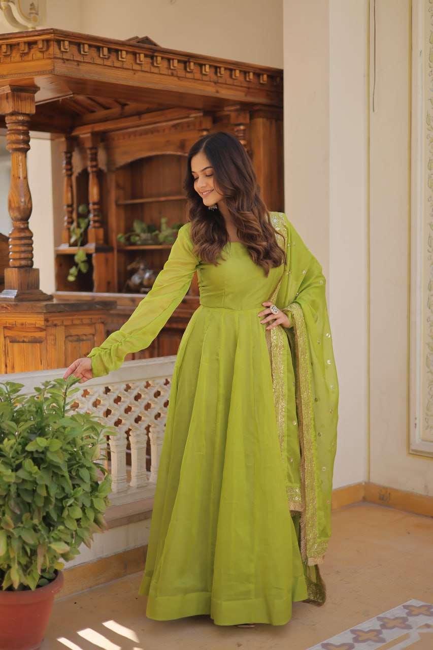 LW 9176 ANARKALI KURTI