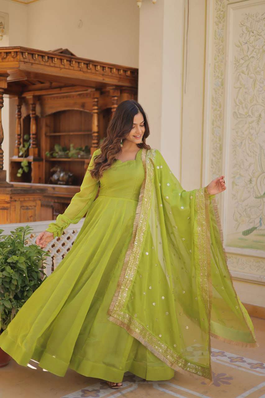 LW 9176 ANARKALI KURTI