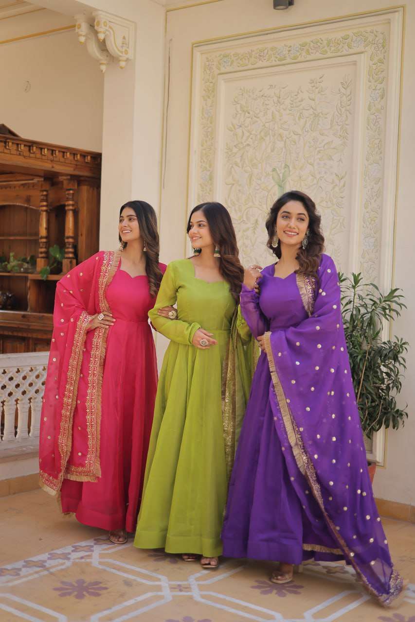 LW 9176 ANARKALI KURTI
