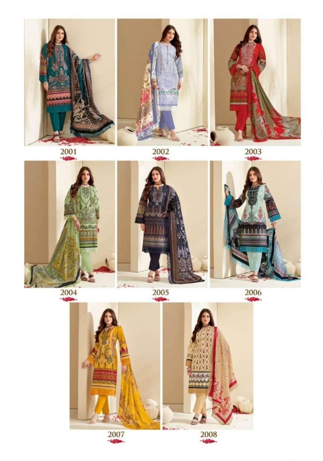 MAYUR CREATION NIGAR VOL 2 COTTON KARACHI STYLE PRINT SUIT