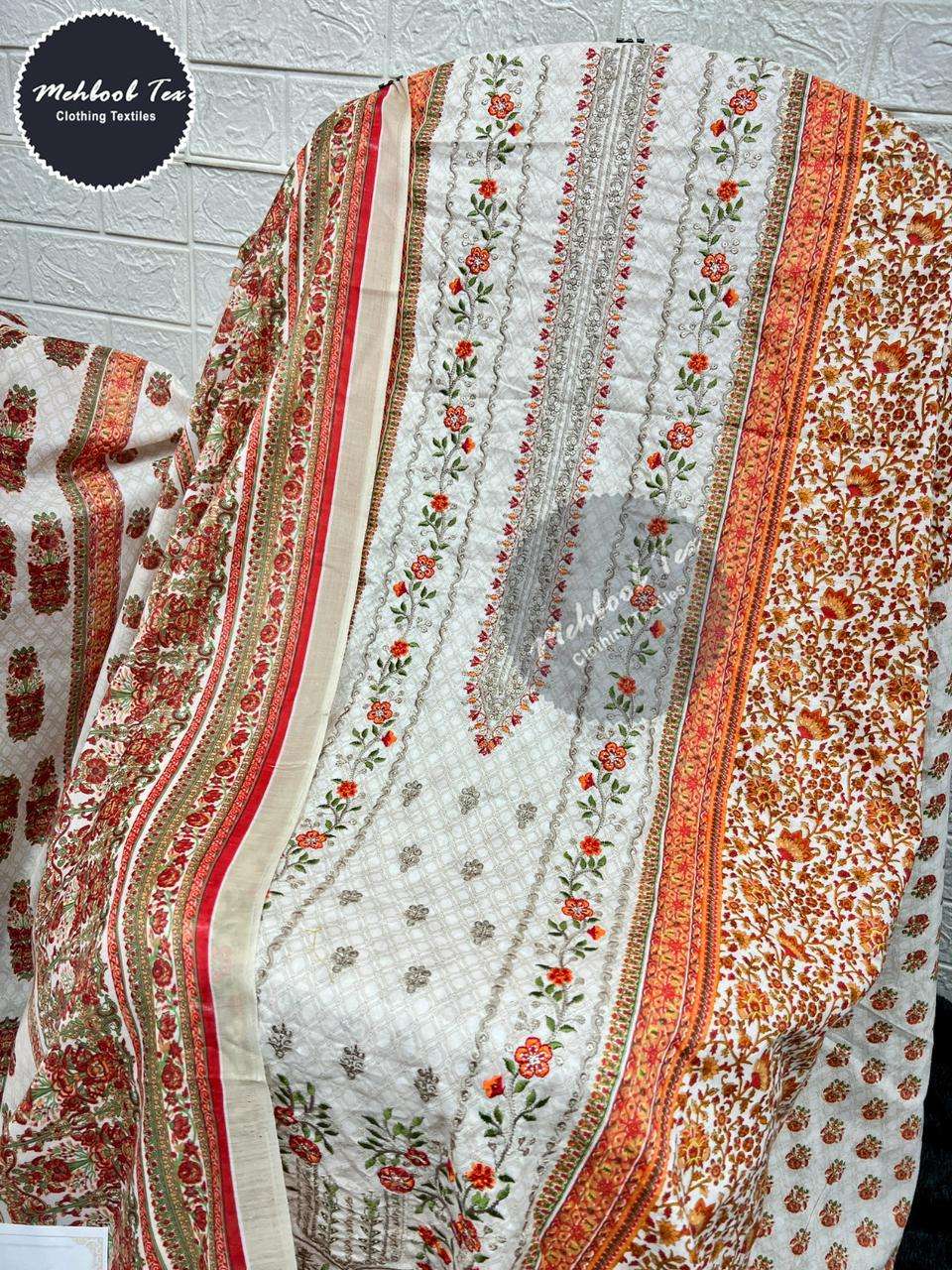 MEHBBOB TEX  D NO 1037 SALWAR KAMEEZ 