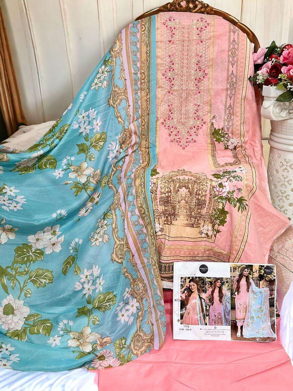 MEHBOOB TEX D NO 1226 COTTON SALWAR KAMEEZ 
