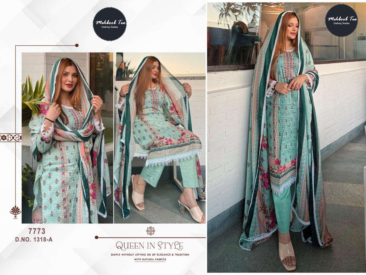 MEHBOOB TEX SAHNAZ SELF EMBROIDERED COLLECTION VOL 2