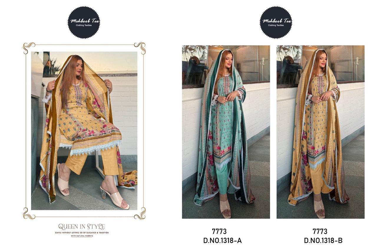 MEHBOOB TEX SAHNAZ SELF EMBROIDERED COLLECTION VOL 2