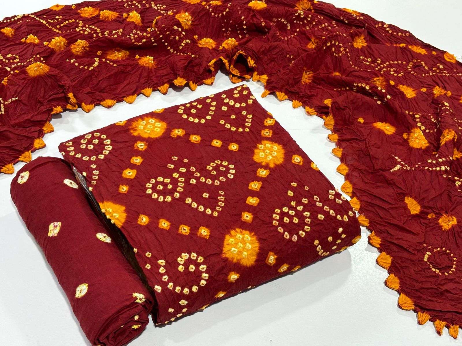 MF BHANDEJ COLLETION COTTON SUIT