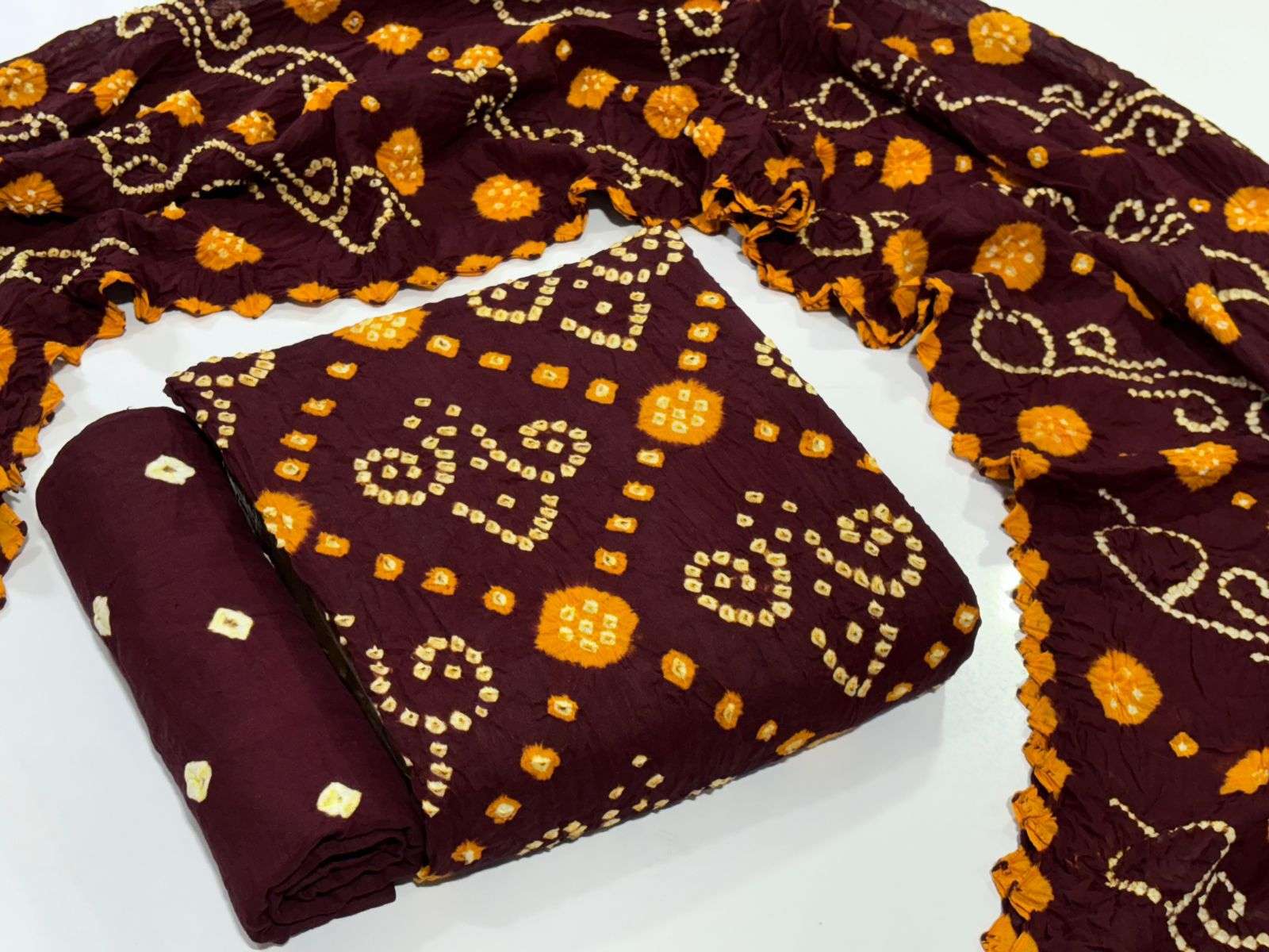 MF BHANDEJ COLLETION COTTON SUIT