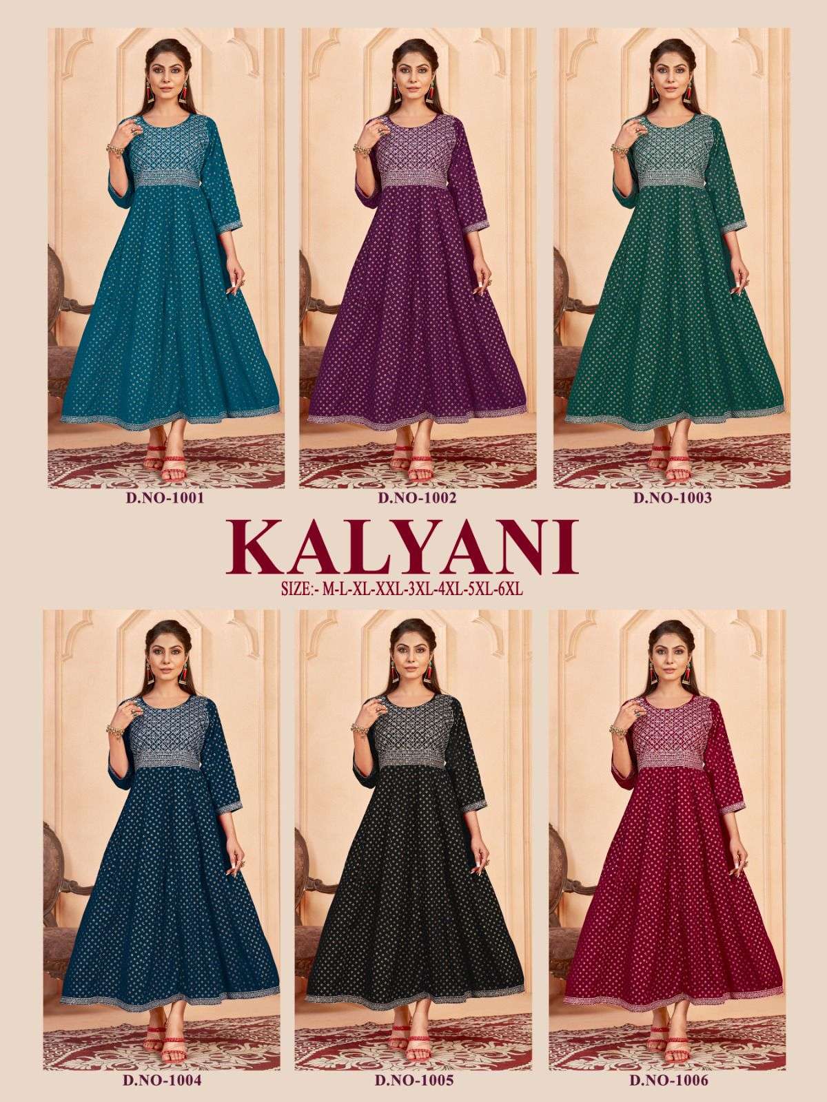 SANGEET KALYANI RAYON LADIES GOWN 