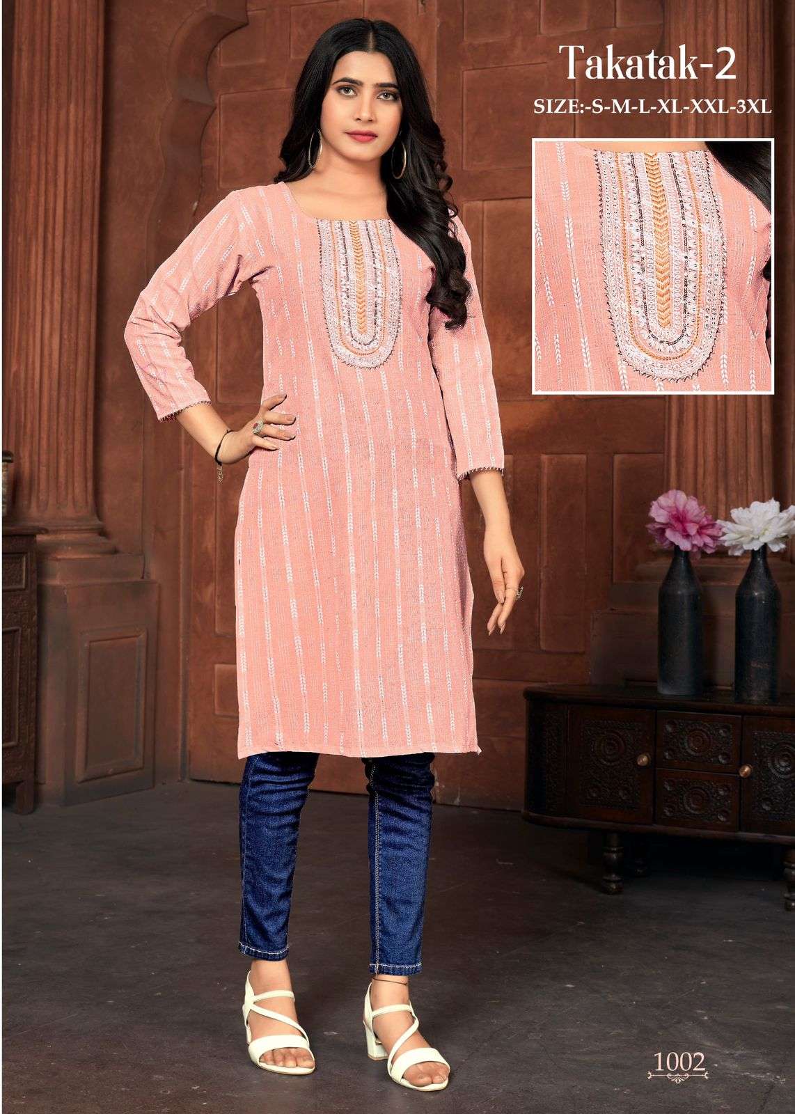 MF TAKATAK VOL 2 REGULAR WEAR LADIES KURTI