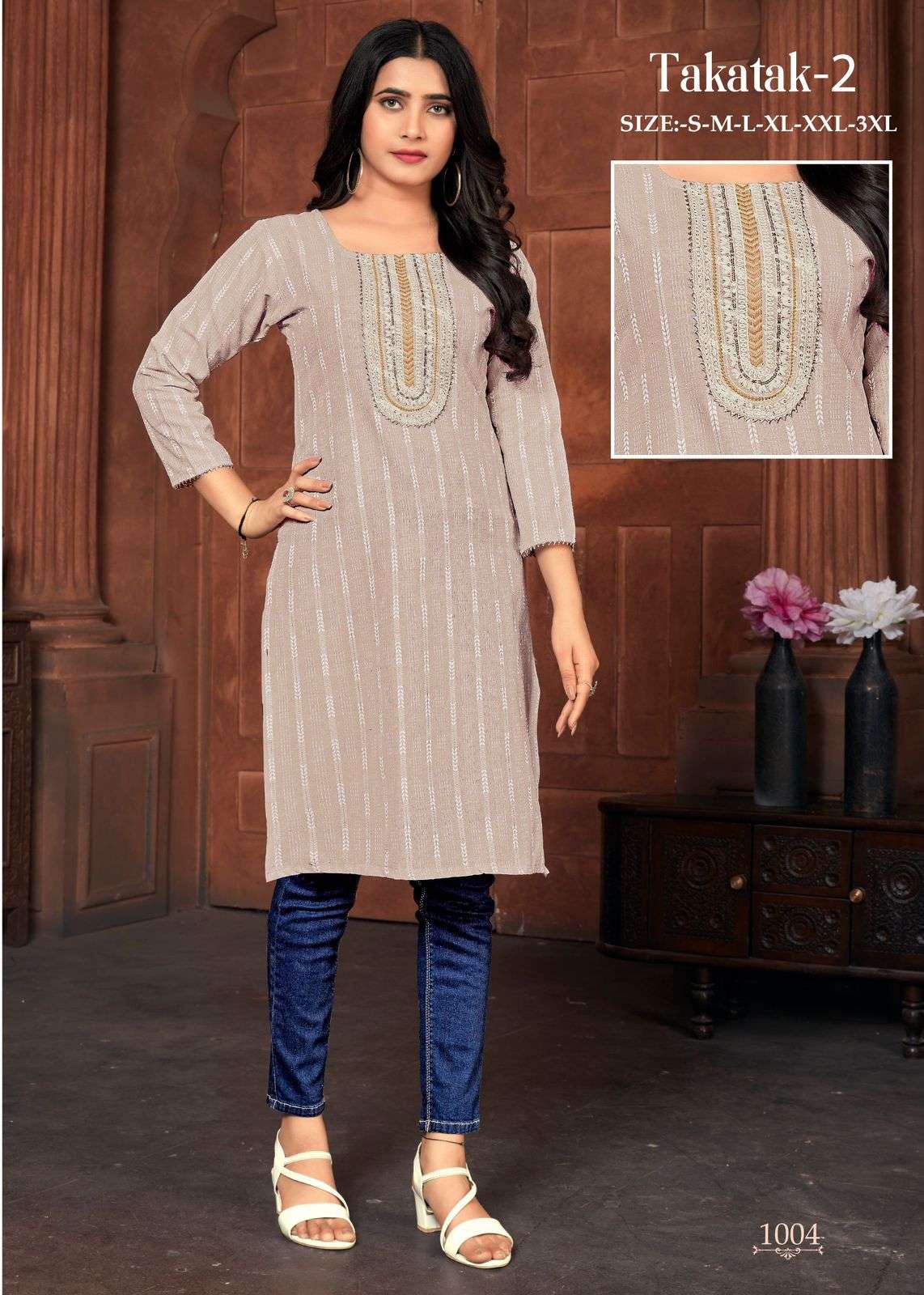 MF TAKATAK VOL 2 REGULAR WEAR LADIES KURTI