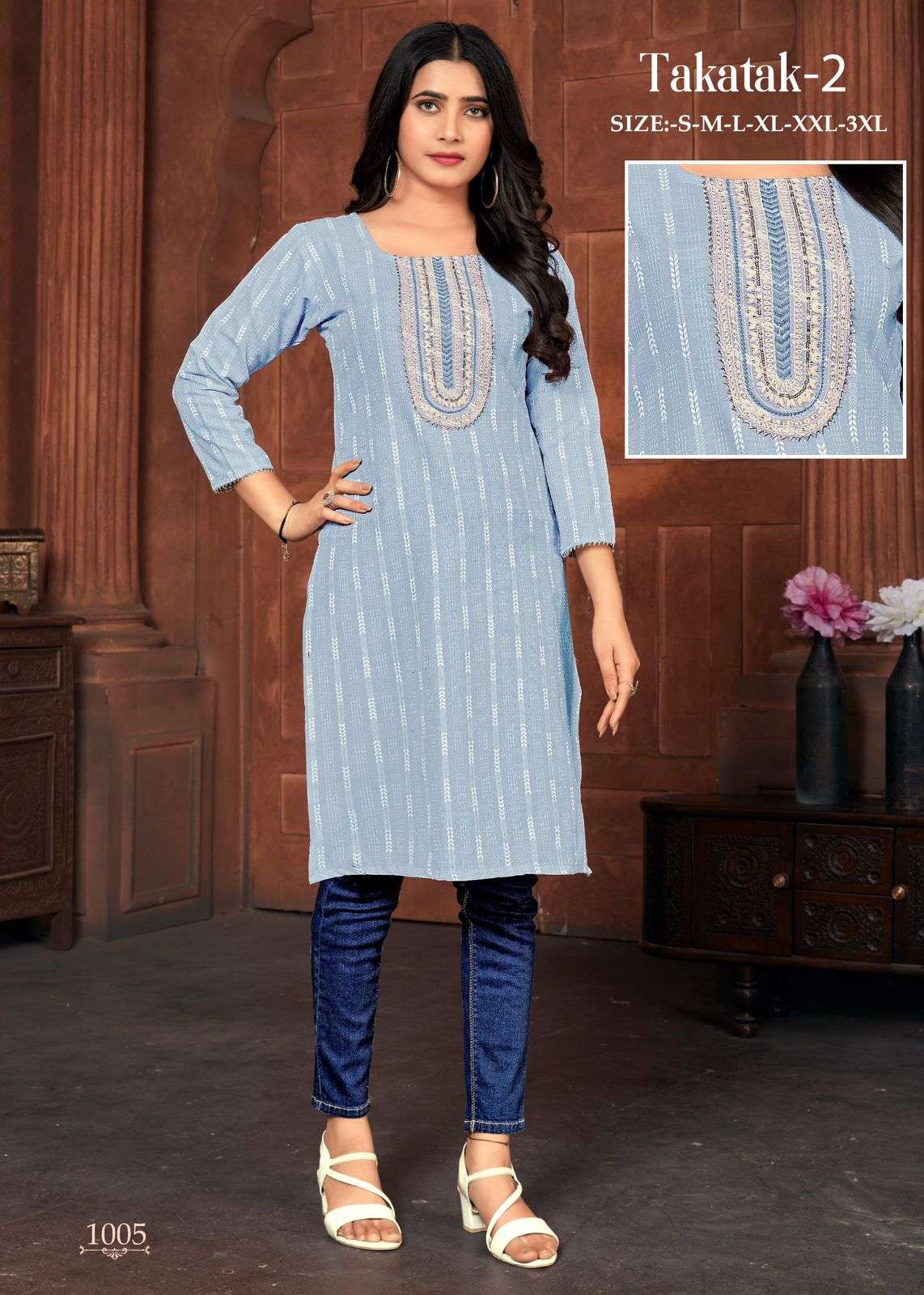 MF TAKATAK VOL 2 REGULAR WEAR LADIES KURTI