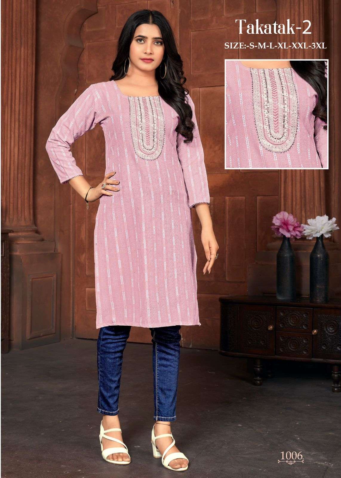 MF TAKATAK VOL 2 REGULAR WEAR LADIES KURTI
