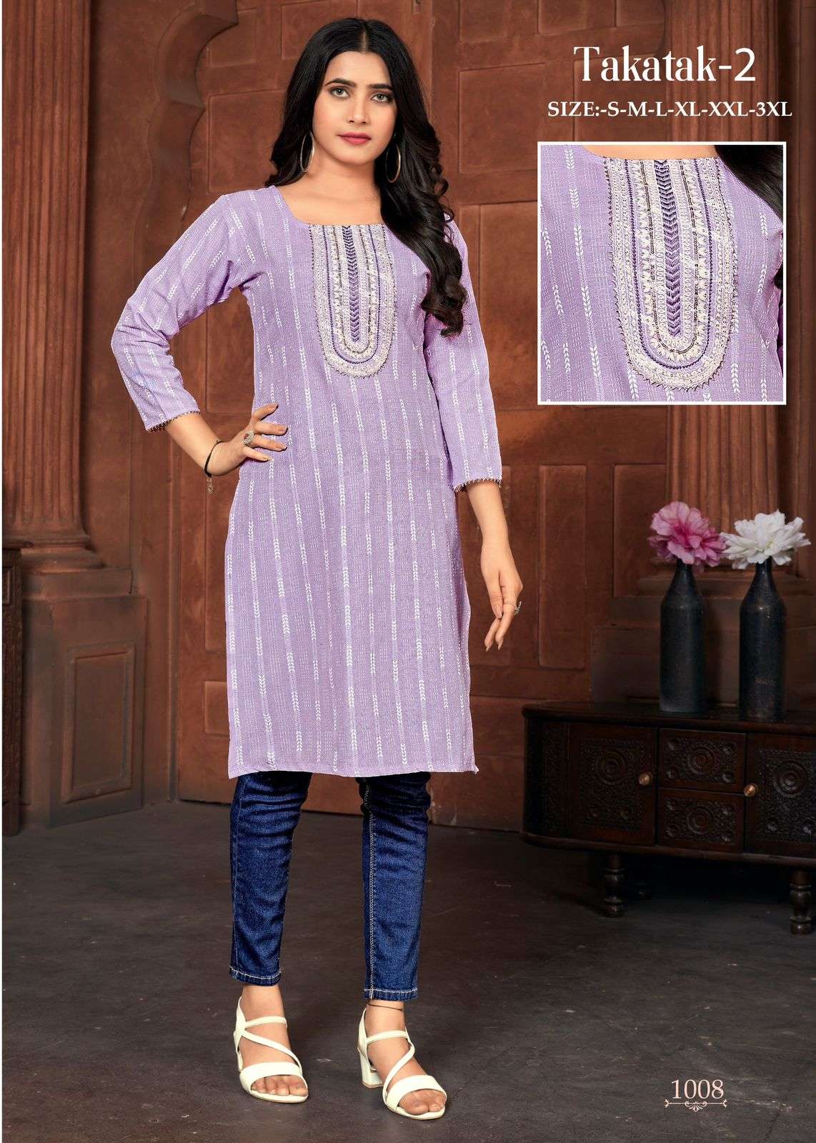 MF TAKATAK VOL 2 REGULAR WEAR LADIES KURTI