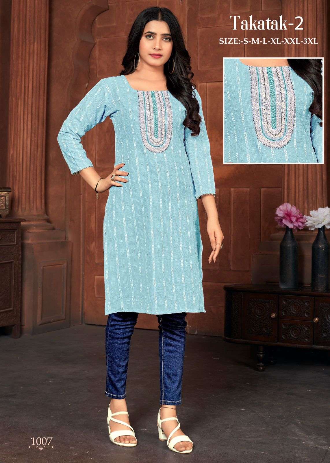 MF TAKATAK VOL 2 REGULAR WEAR LADIES KURTI