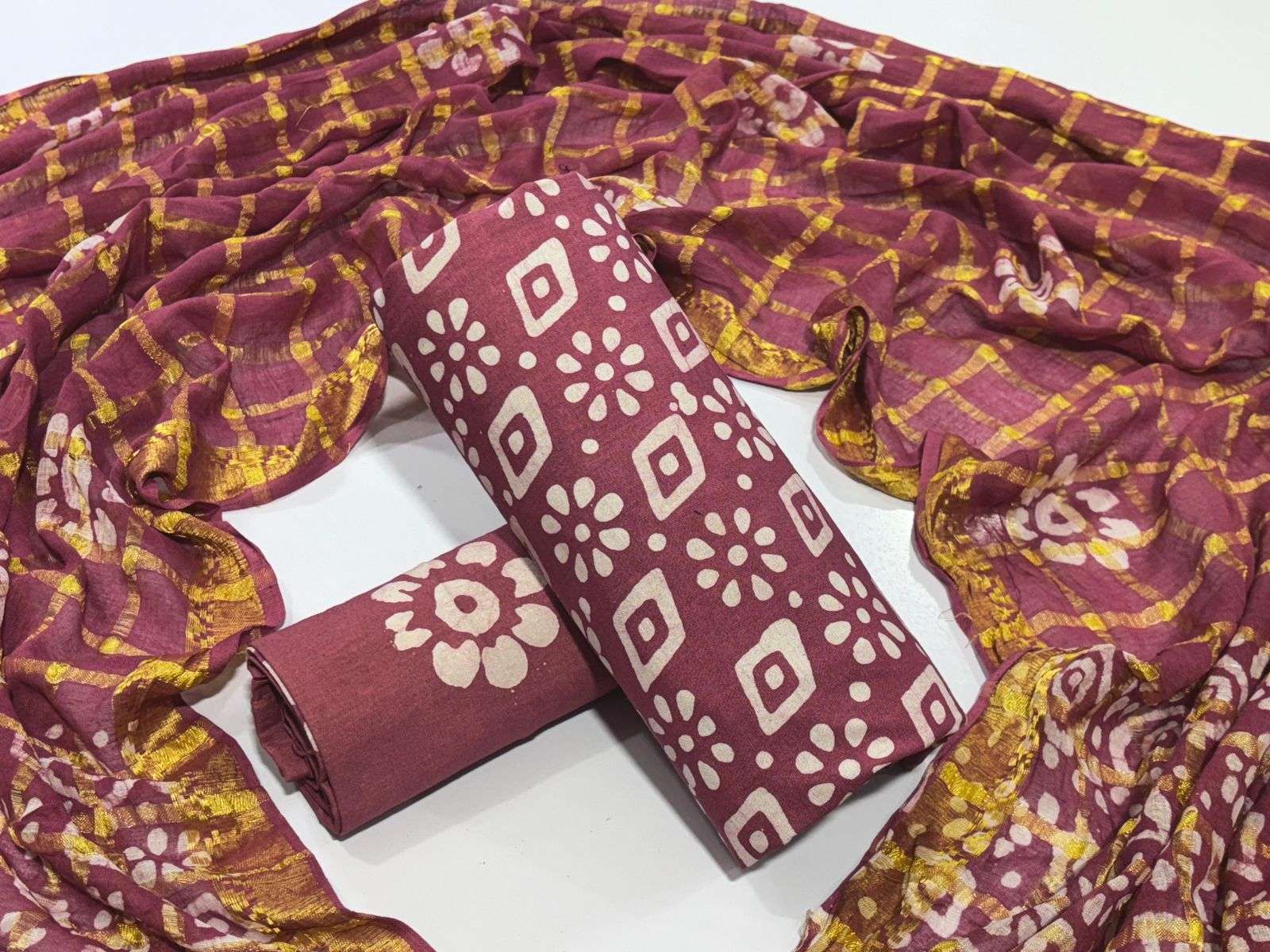 MF WAX BATIK DRESS MATERIAL
