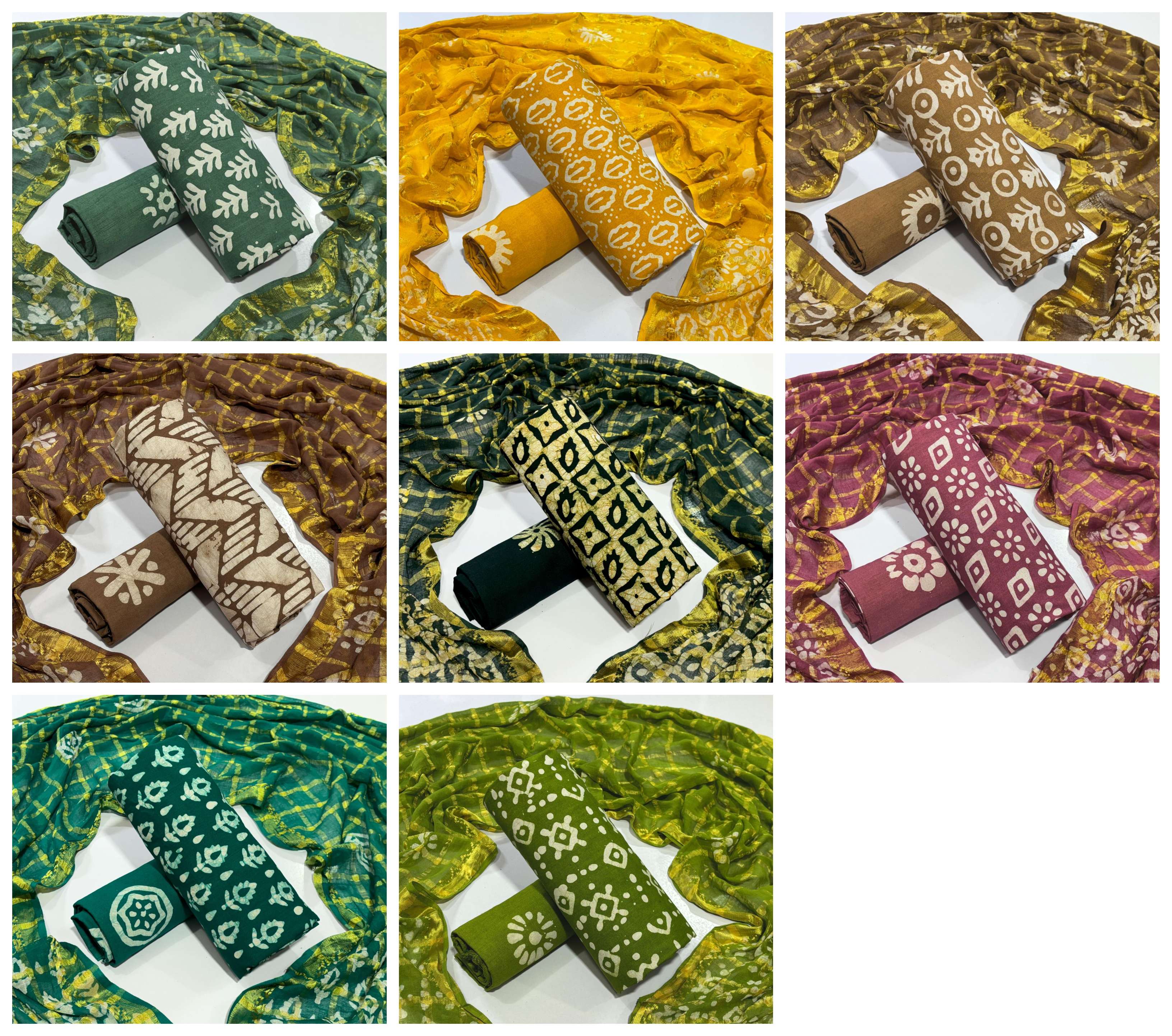 MF WAX BATIK DRESS MATERIAL