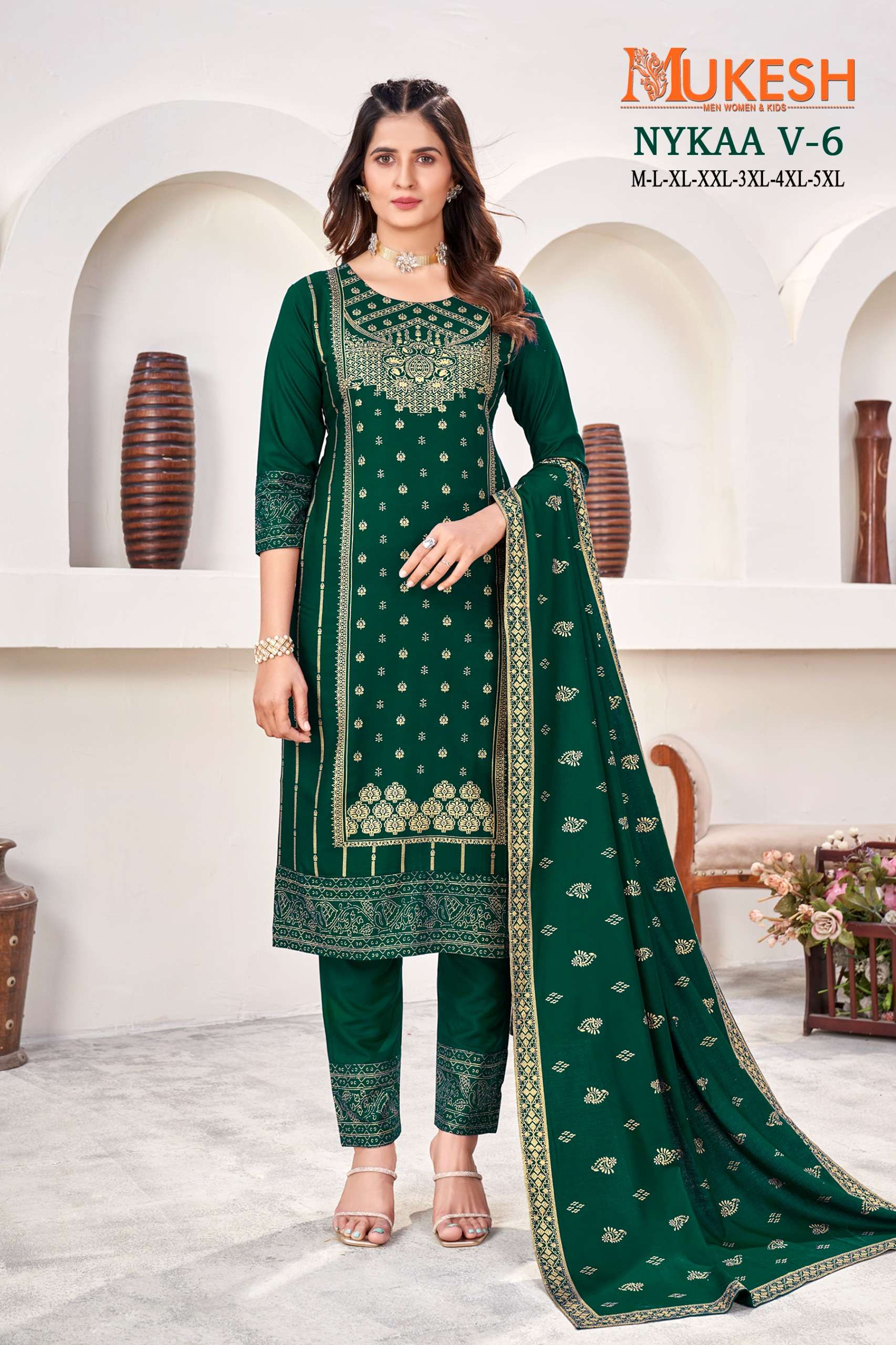MUKESH  NYKAA VOL 6 FANCY KURTI COMBO SET 