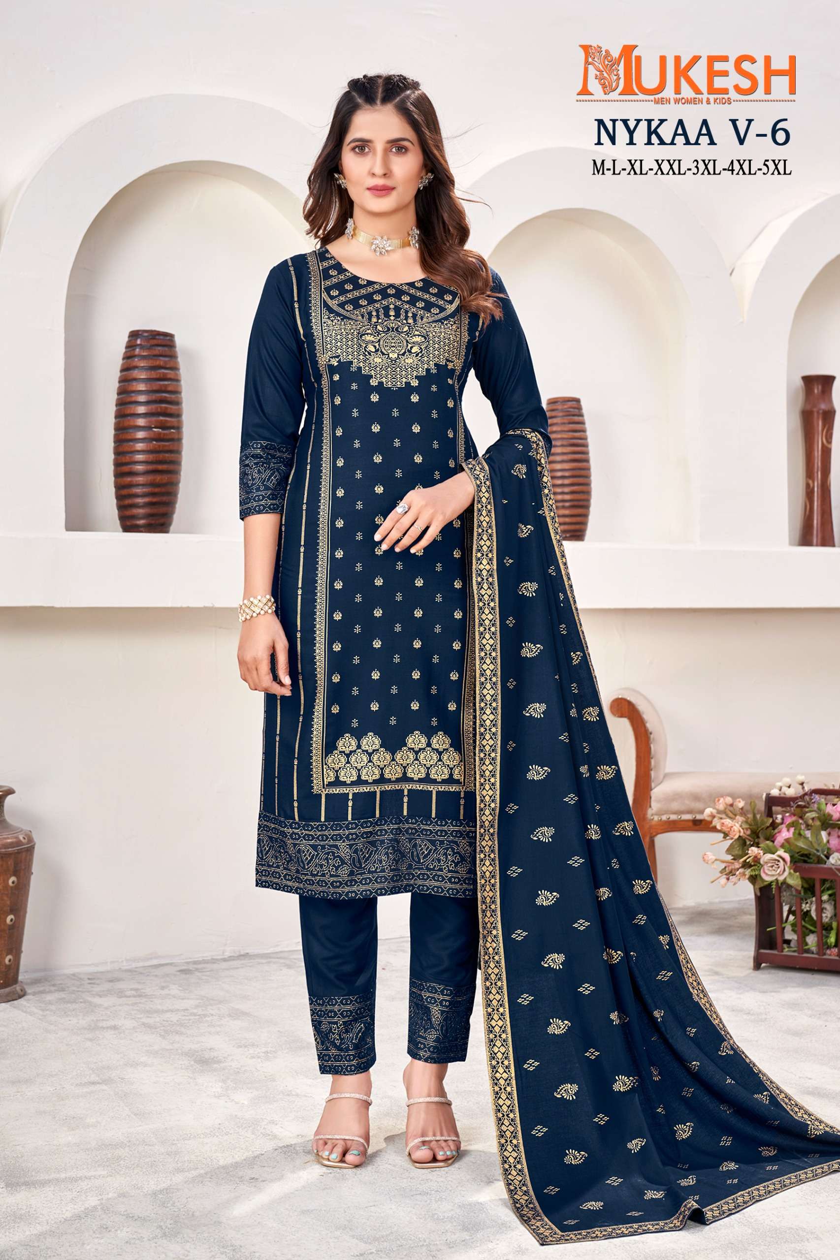 MUKESH  NYKAA VOL 6 FANCY KURTI COMBO SET 