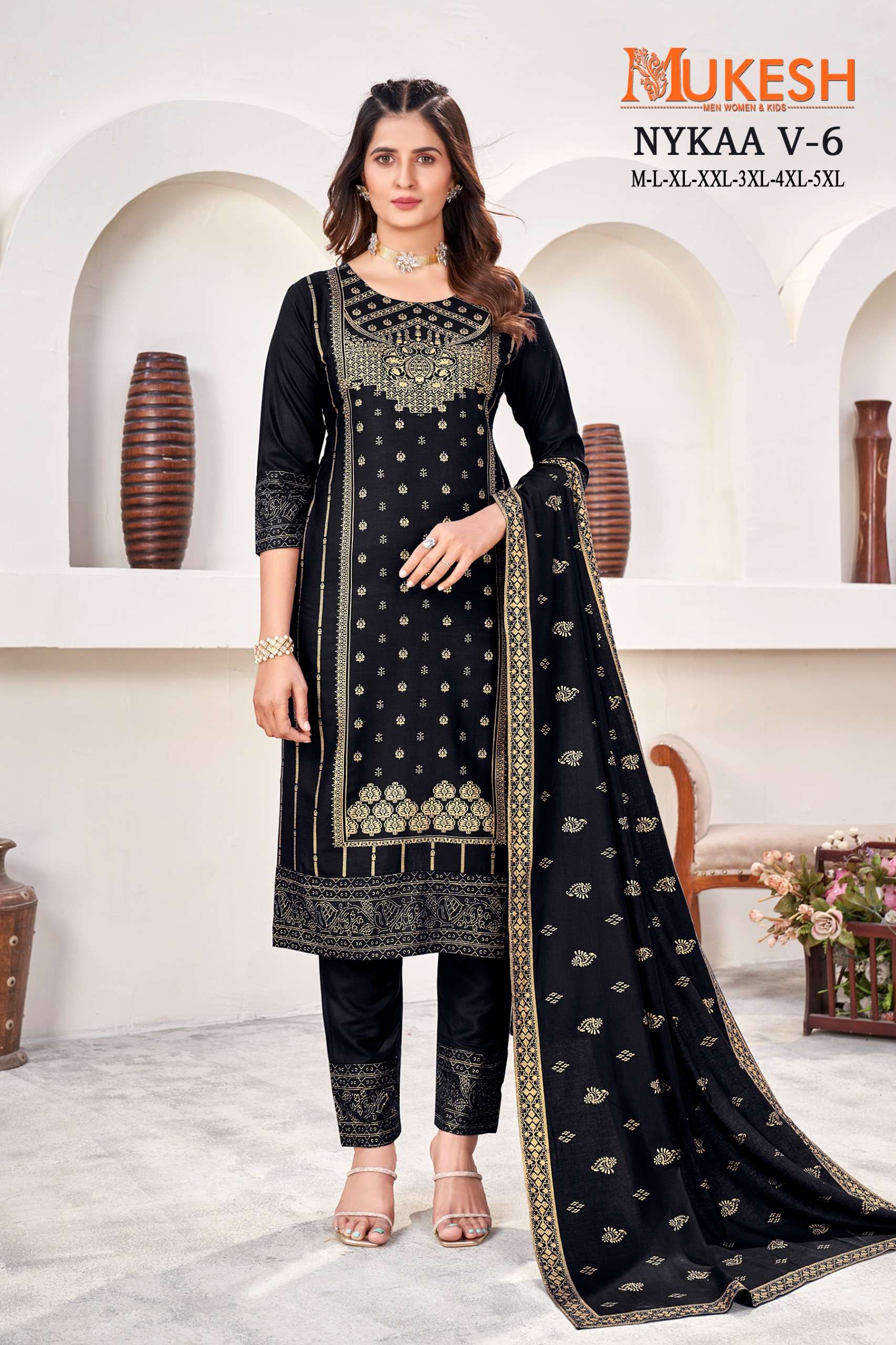 MUKESH  NYKAA VOL 6 FANCY KURTI COMBO SET 