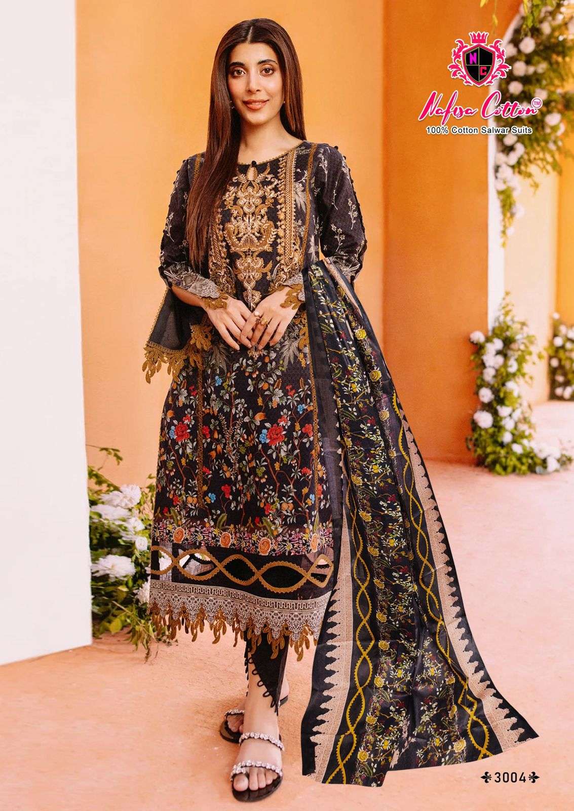NAFISA COTTON MAHERA KARACHI SUITS VOL 3 COTTON DRESS