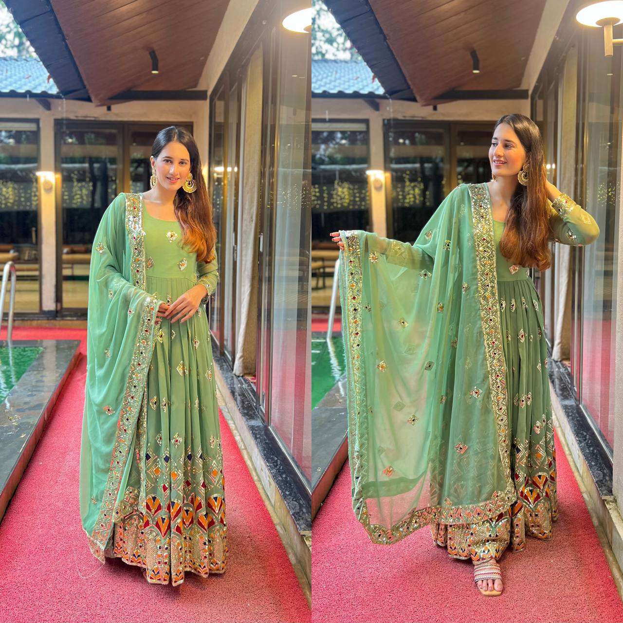 NF 1188 ANARKALI KURTI