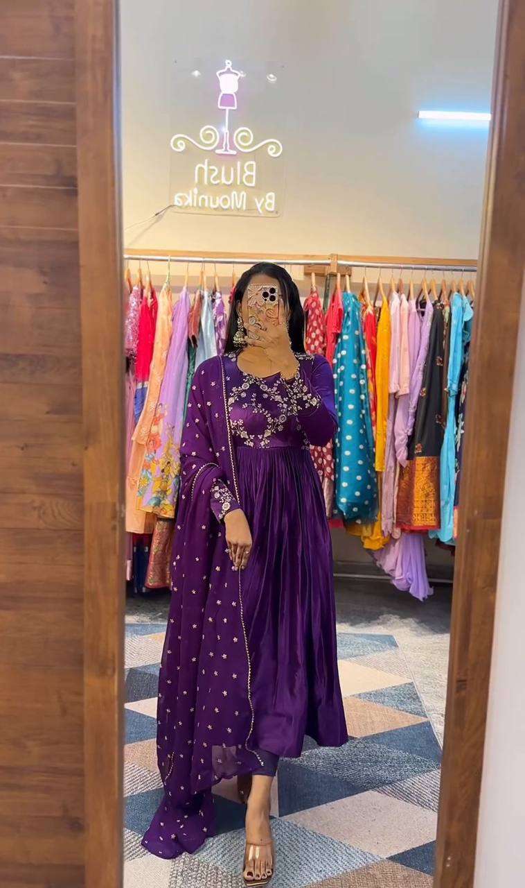 PC 341 GOWN DUPATTA