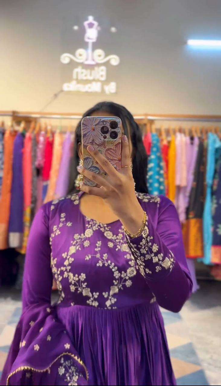 PC 341 GOWN DUPATTA