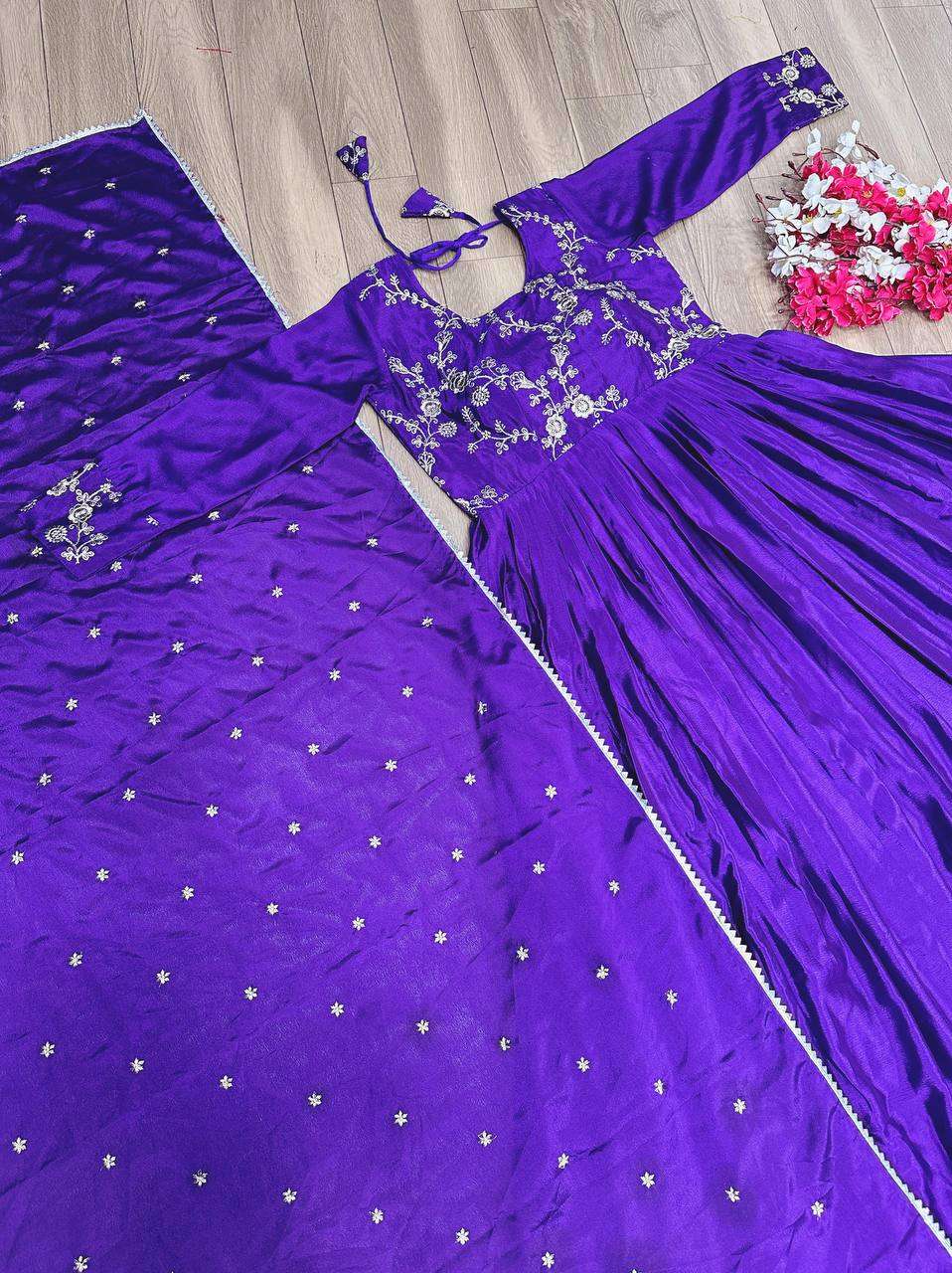PC 341 GOWN DUPATTA