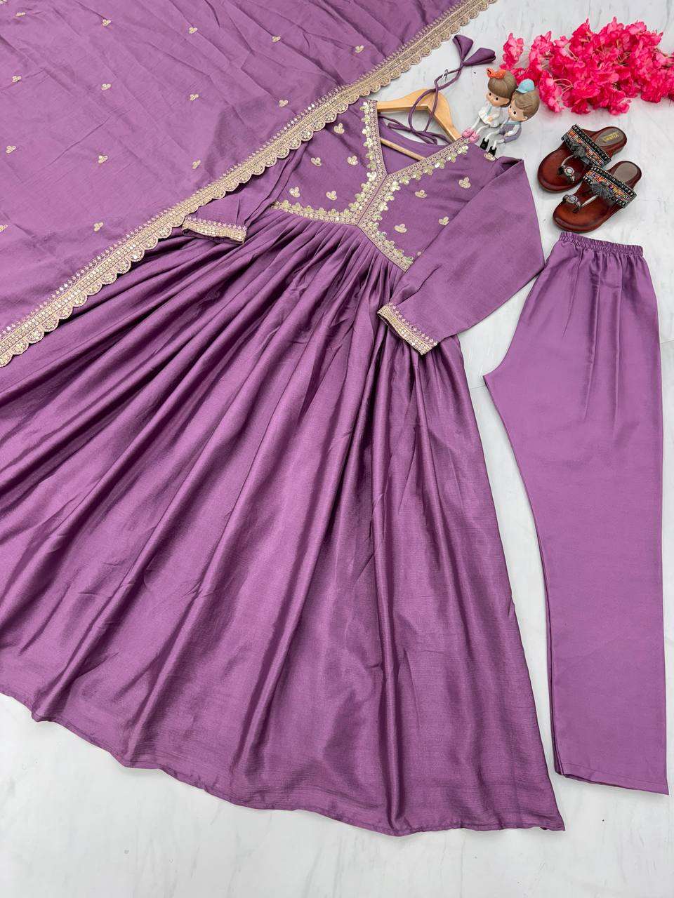 PD 1048 ALIACUT KURTI SET