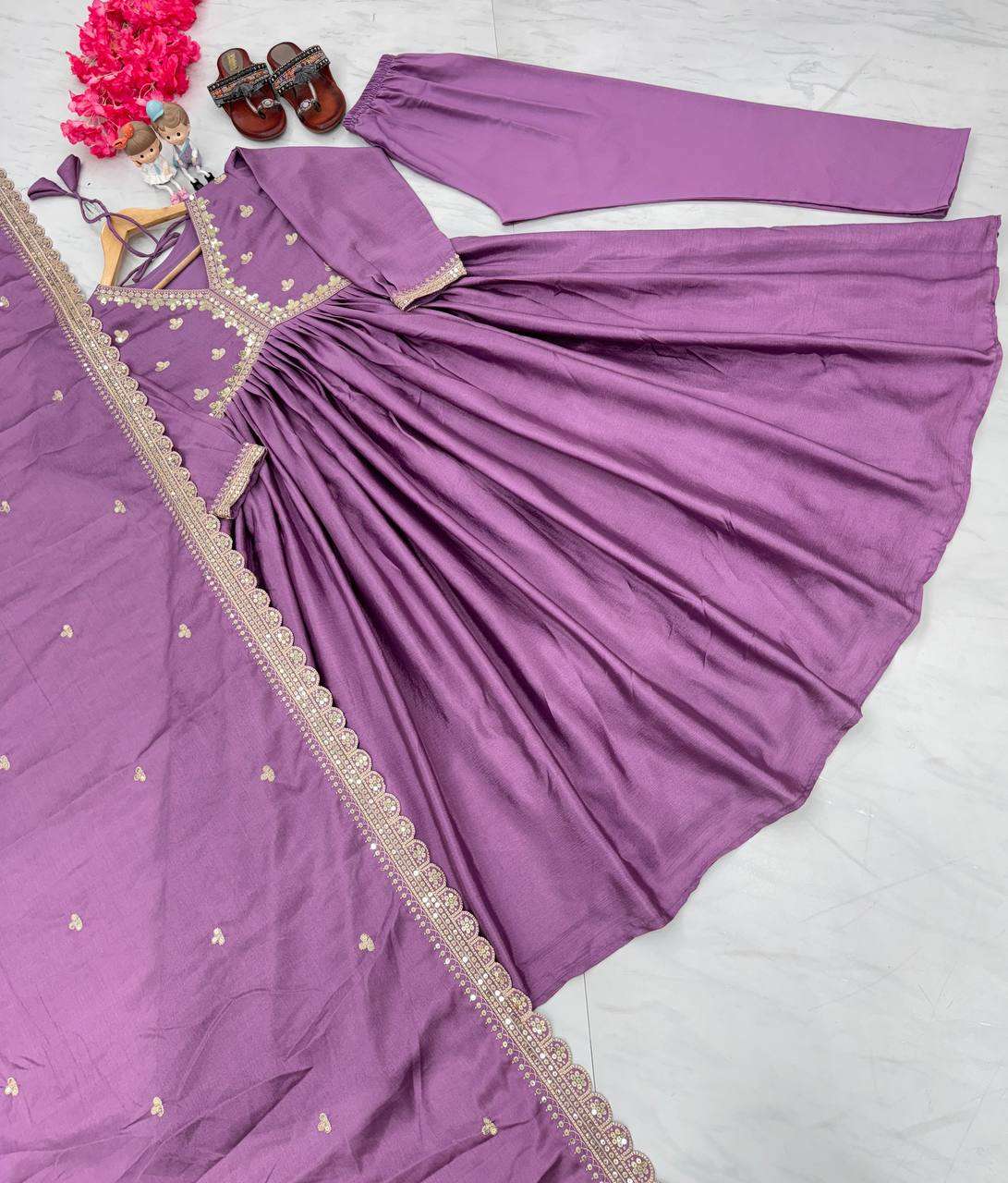 PD 1048 ALIACUT KURTI SET