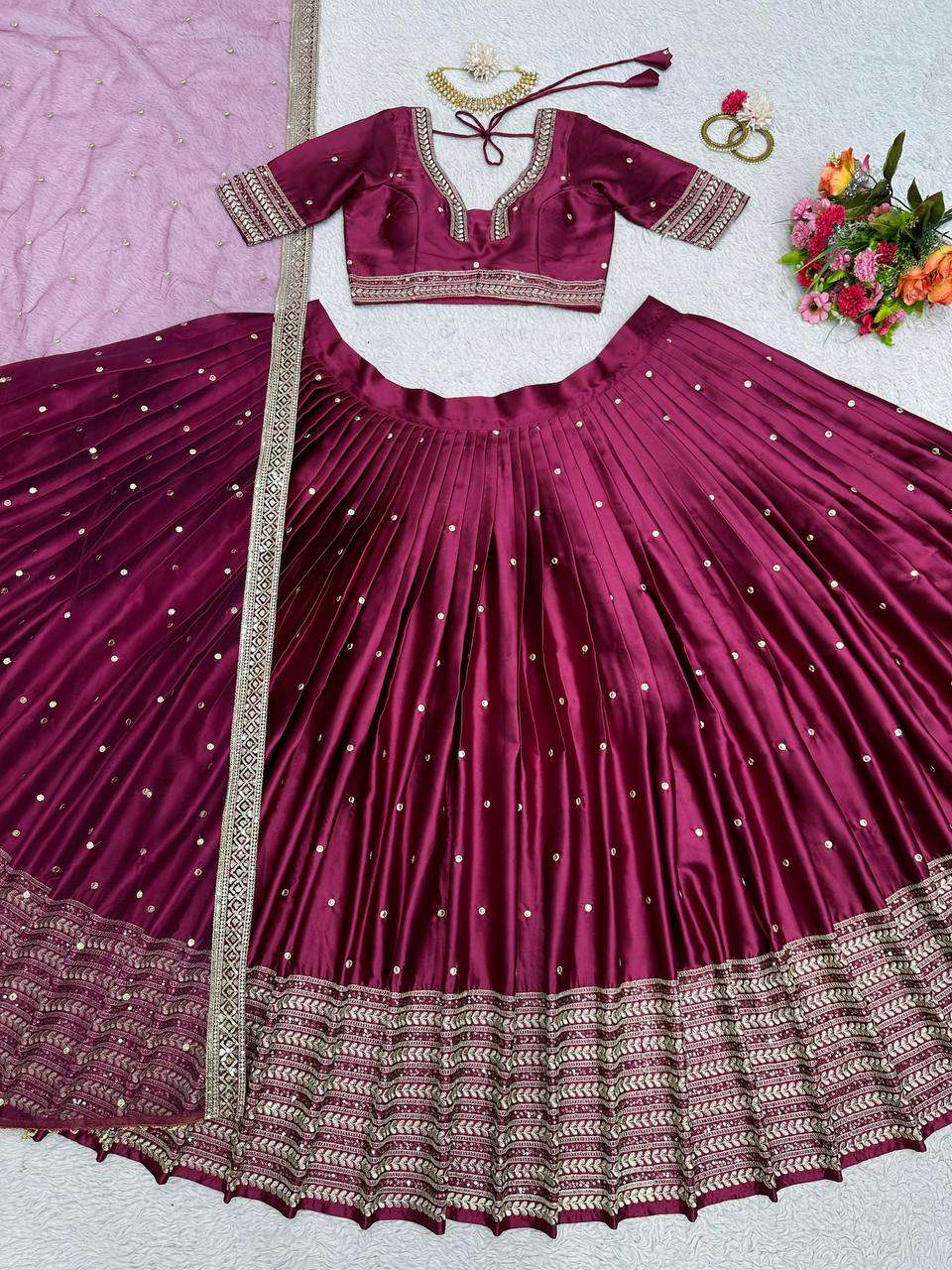 QRC 214 LEHENGA CHOLI