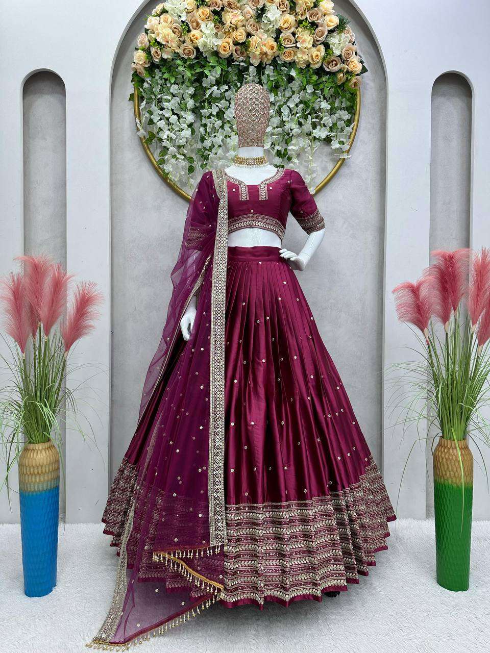 QRC 214 LEHENGA CHOLI