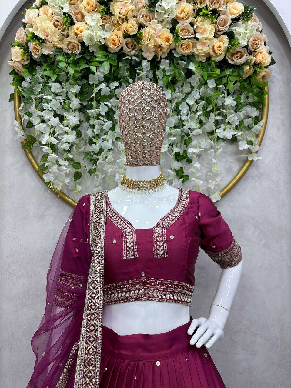 QRC 214 LEHENGA CHOLI