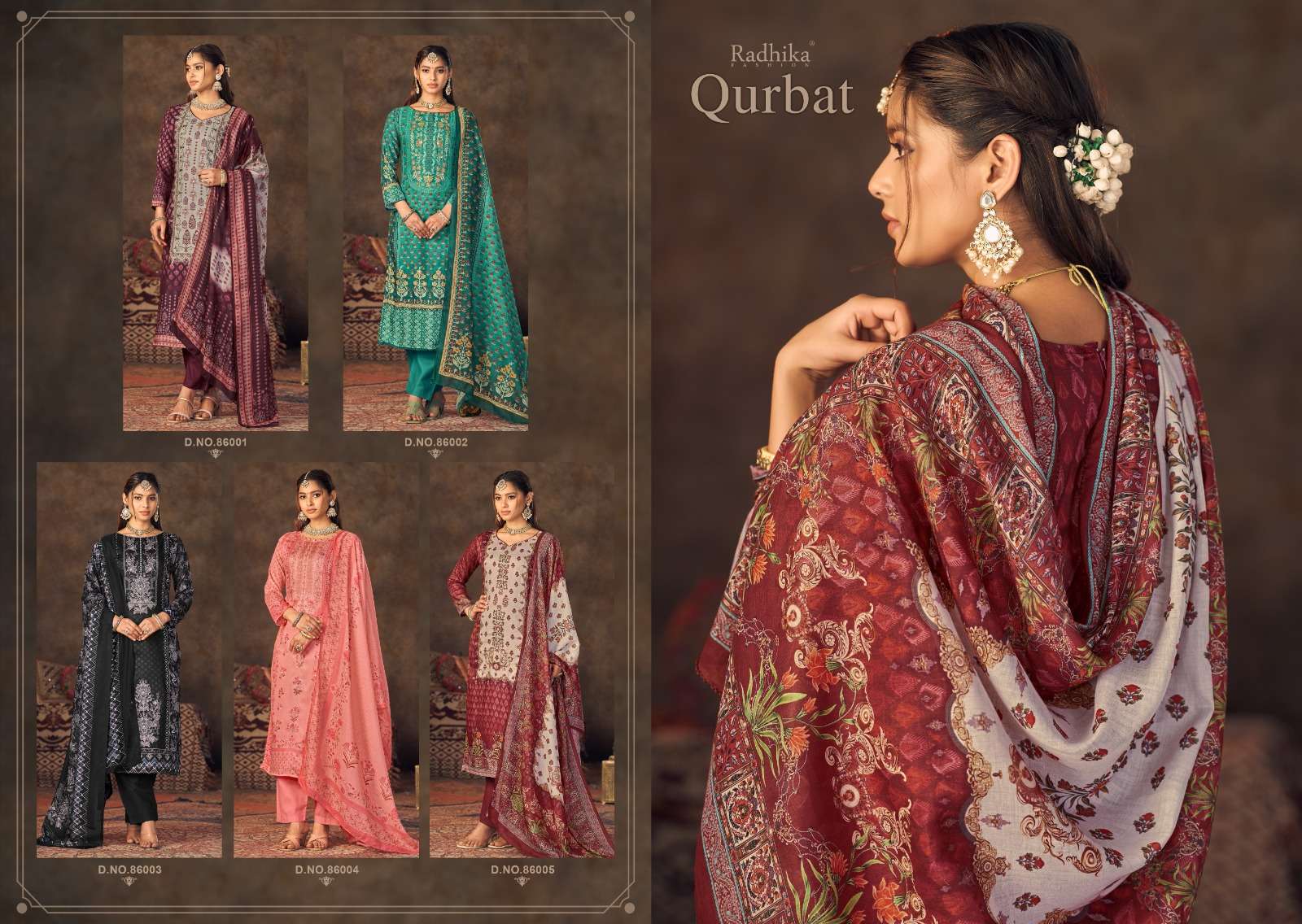 RADHIKA FASHION AZARA QURBAT JAM COTTON SALWAR SUIT