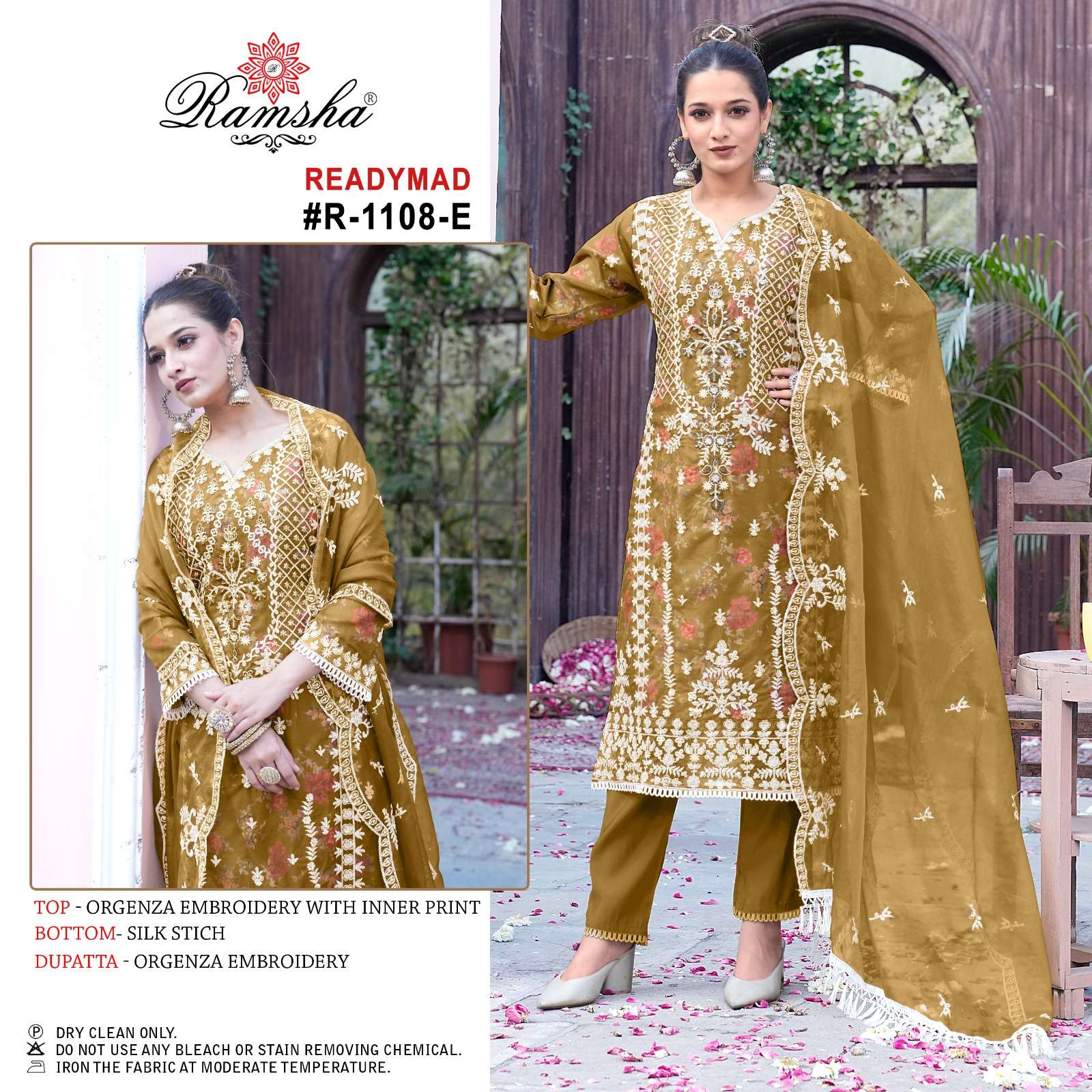 RAMSHA R  1108 READY MADE PAKISTANI SUIT