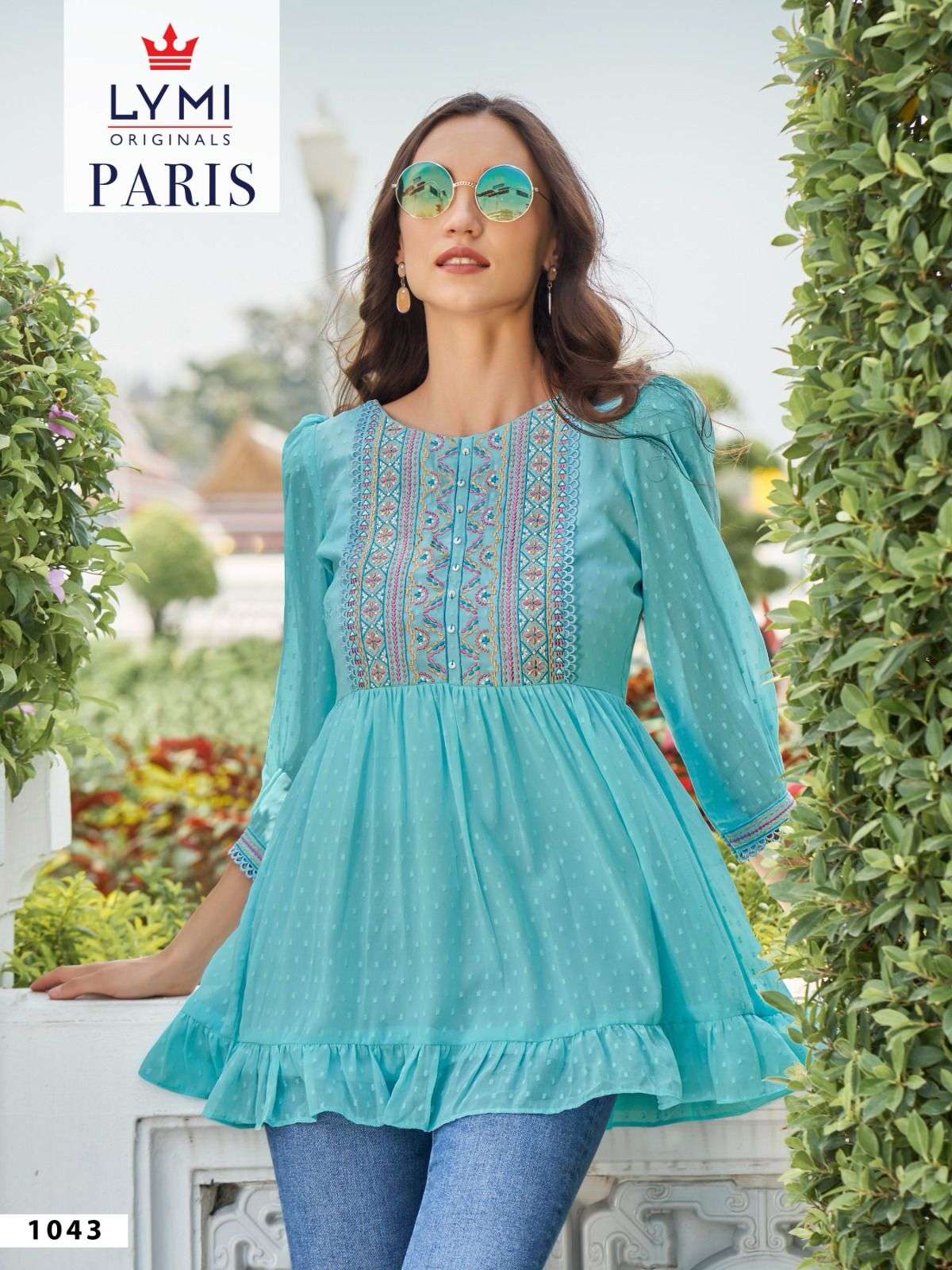 RANGOON PARIS FANCY WESTERN WEAR LADIES TOP