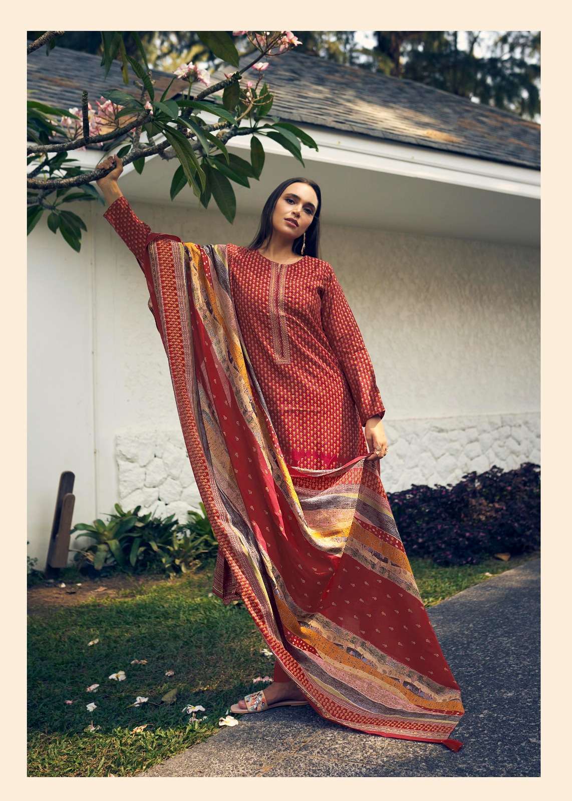 SADHANA FASHION SIYANA MUSLIN SILK DESIGNER SUIT