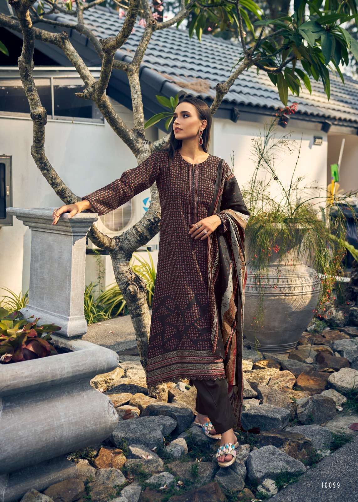 SADHANA FASHION SIYANA MUSLIN SILK DESIGNER SUIT