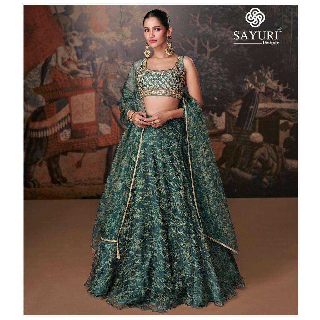  SAYURI DESIGNER MIRANA WEDDING WEAR LEHENGA 