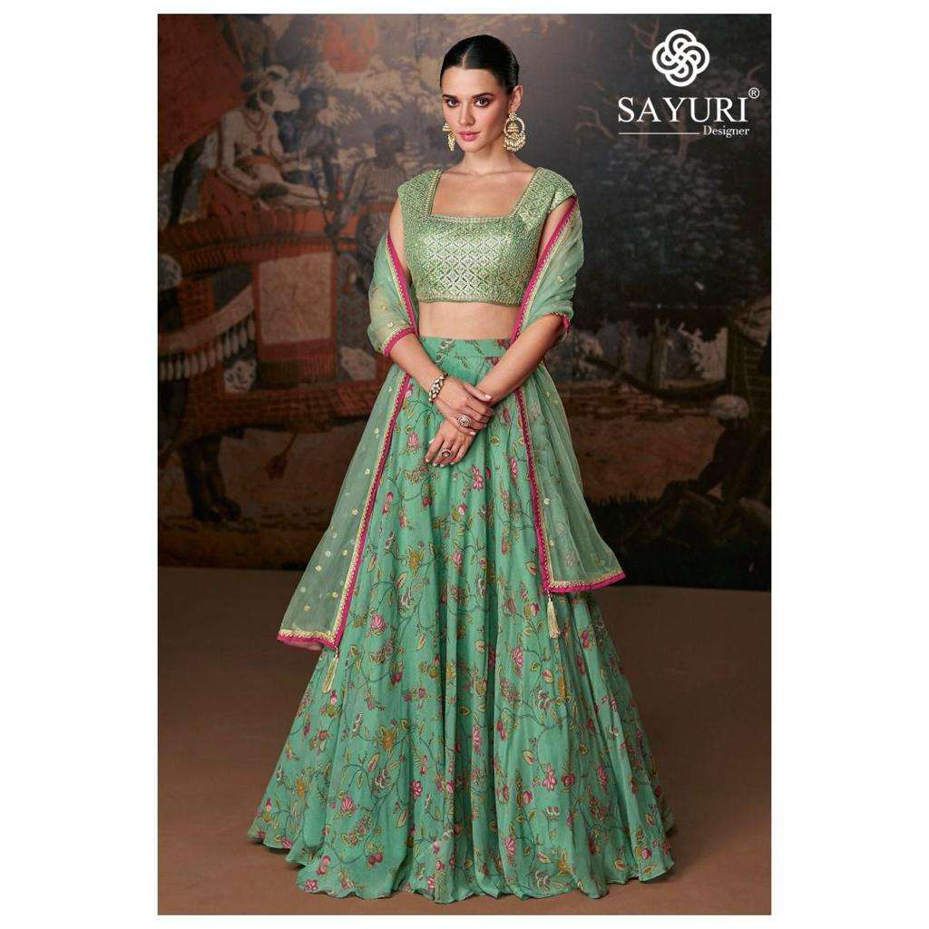  SAYURI DESIGNER MIRANA WEDDING WEAR LEHENGA 
