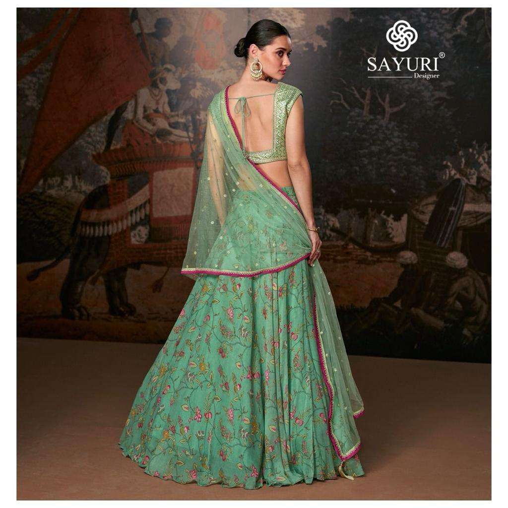  SAYURI DESIGNER MIRANA WEDDING WEAR LEHENGA 