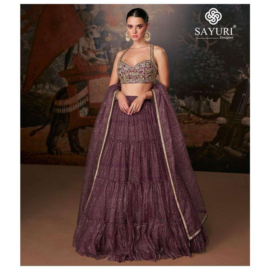  SAYURI DESIGNER MIRANA WEDDING WEAR LEHENGA 