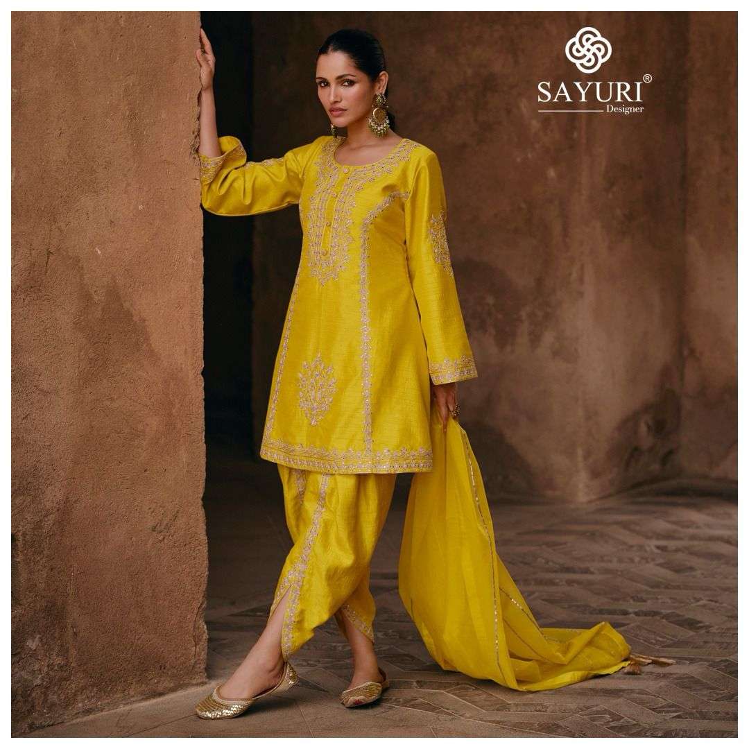 SAYURI DESIGNER SHARMILI GEORGETTE DESIGNER PARTY WEAR SUIT
