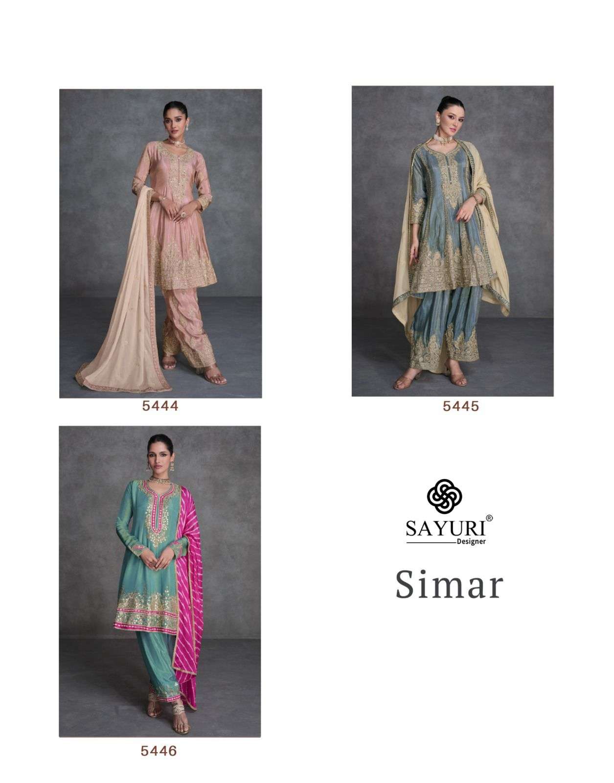 SAYURI DESIGNER SIMAR HEAVY DESIGNER FESTIVE WEAR SUIT