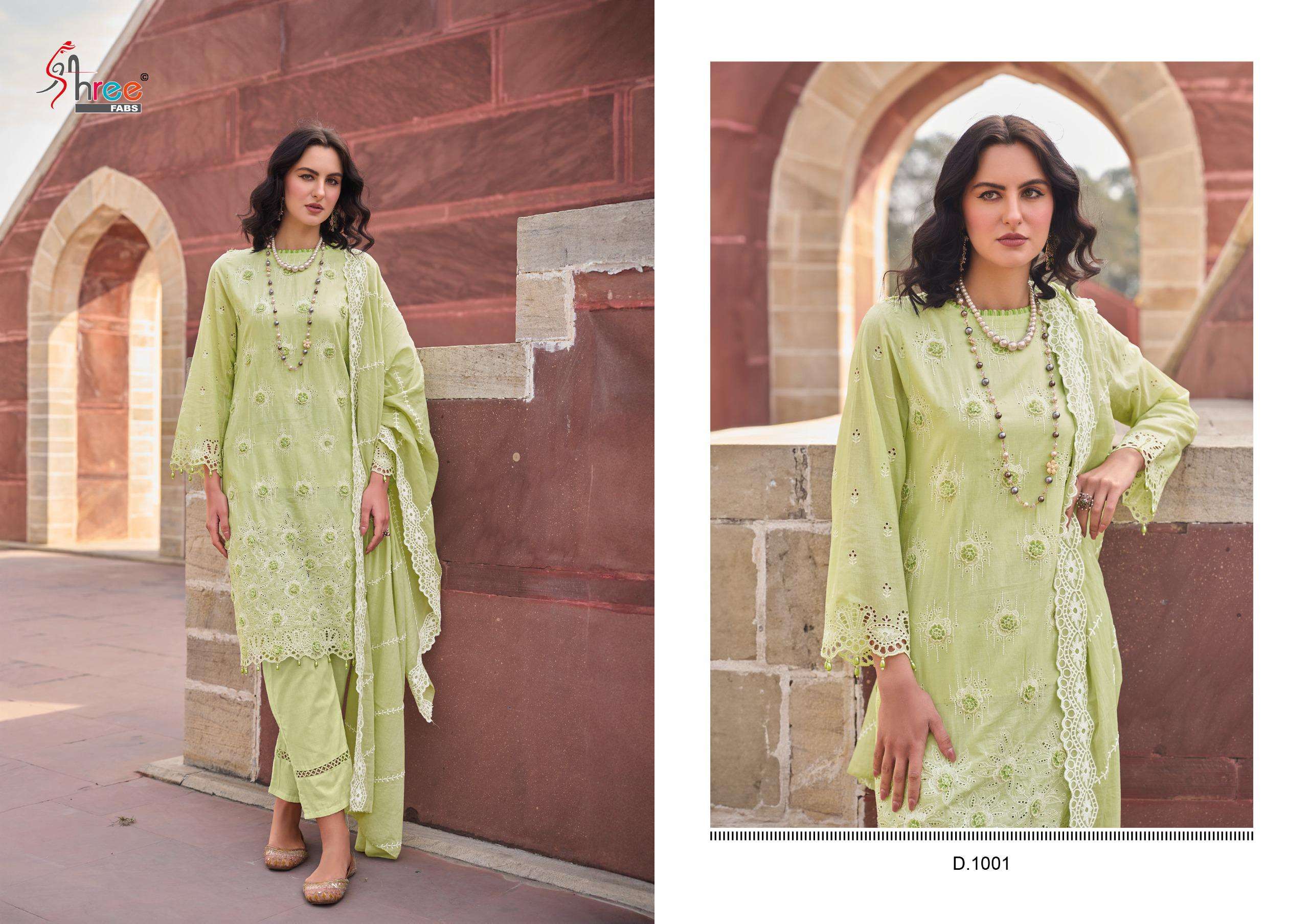 SHREE FABS ISHANI COTTON FANCY DESIGNER SUIT