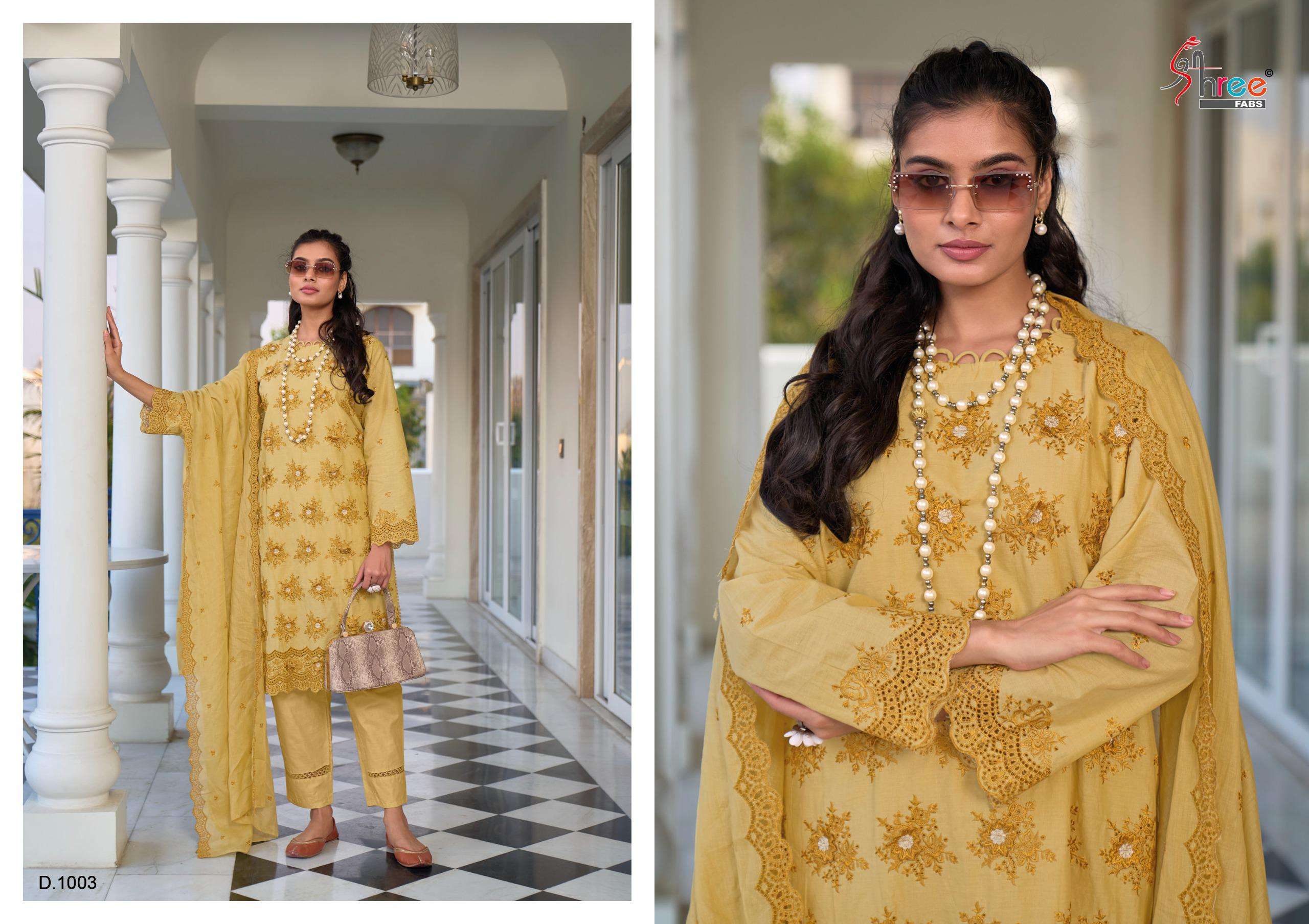 SHREE FABS ISHANI COTTON FANCY DESIGNER SUIT